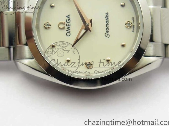 0516 Aqua Terra Seamaster ZF 1:1 Best Edition White Dial on SS Bracelet Gen Lightweight 7903